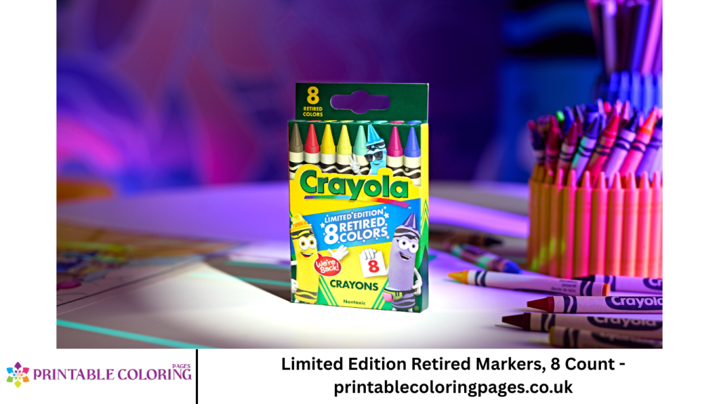 Limited Edition Retired Markers, 8 Count - printablecoloringpages.co.uk
