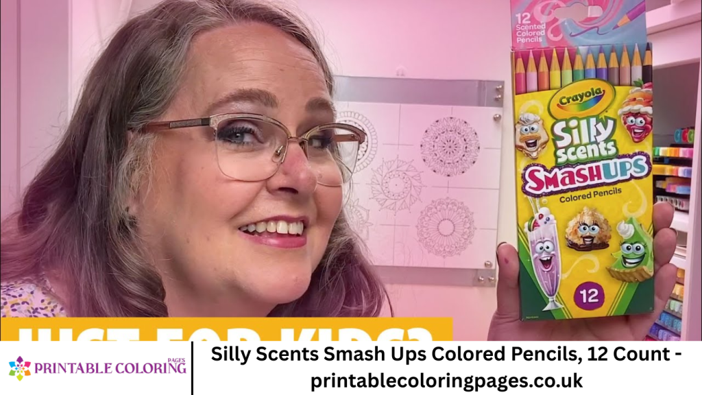 Silly Scents Smash Ups Colored Pencils, 12 Count - printablecoloringpages.co.uk